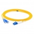 AddOn Cable Fibra Óptica OS2 Dúplex LC Macho - USC Macho, 15 Metros, Amarillo  1