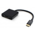 Addon Cable DisplayPort DISPORT2HDMIA DisplayPort 1.2 Macho - HDMI Hembra, 2560x1600, 90cm  1