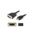 AddOn Adaptador HDMI Macho - DVI-D Macho, Negro, 5 Piezas  1