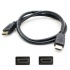 AddOn Cable de Alta Velocidad con Ethernet HDMI Macho - HDMI Macho, 10.6 Metros, Negro  1
