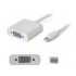 AddOn Adaptador Mini DisplayPort Macho - VGA Hembra, Blanco  1