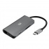 Adesso HUB USB C 3.2 - HDMI/Thunderbolt 3/USB A 3.2/USB C, Gris  4
