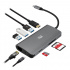 Adesso HUB USB C 3.2 - HDMI/Thunderbolt 3/USB A 3.2/USB C, Gris  6