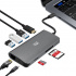 Adesso HUB USB C 3.2 - HDMI/Thunderbolt 3/USB A 3.2/USB C, Gris  8