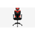 Aerocool Silla Gamer Guardian Champion, hasta 150Kg, Negro/Rojo  1