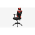 Aerocool Silla Gamer Guardian Champion, hasta 150Kg, Negro/Rojo  6