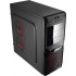 Gabinete Aerocool V3X Advance Devil Red Edition con Ventana LED Rojo, Midi-Tower, ATX/Micro-ATX/Mini-ITX, sin Fuente, Negro  4