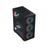 Gabinete Aerocool B509A Flow, Midi-Tower, ATX/EATX/Micro-ATX/Mini-ITX, USB 2.0/3.0, sin Fuente, 4 Ventiladores Instalados, Negro - Imagen adicional 1