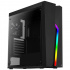 Gabinete Aerocool Aerocool Bolt, Midi-Tower, ATX/Micro-ATX/Mini-ITX, USB 2.0/3.0, sin Fuente, 1 Ventilador Instalado, Negro   1