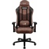 Aerocool Silla Gamer DUKE AeroSuede, hasta 150Kg, Café/Negro  1