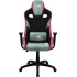 Aerocool Silla Gamer COUNT AeroSuede, hasta 150Kg, Gris/Rosa  1