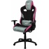 Aerocool Silla Gamer COUNT AeroSuede, hasta 150Kg, Gris/Rosa  3