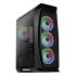 Gabinete Aerocool Aero One Duo con Ventana LED RGB, Midi-Tower, ATX/Micro ATX/Mini-ITX, USB 3.0, sin Fuente, Negro  1