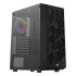 Gabinete Aerocool Hive FRGB con Ventana, Midi Tower, ATX/micro ATX/Mini-ITX, USB 2.0/3.2, sin Fuente, 1 Ventilador Instalado, Negro  1