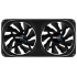 Ventilador Aerocool Astro 24 RGB, 2x 120mm, 1000RPM, Negro  3
