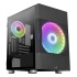 Gabinete Aerocool Atomic con Ventana RGB, Micro ATX/Mini-ITX, USB 3.0, sin Fuente, Negro  1