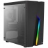 Gabinete Aerocool Bolt Mini con Ventana RGB, Mini-Tower, Micro ATX/Mini-ATX, USB 2.0/3.0, sin Fuente, Negro  2