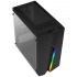 Gabinete Aerocool Bolt Mini con Ventana RGB, Mini-Tower, Micro ATX/Mini-ATX, USB 2.0/3.0, sin Fuente, Negro  4