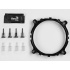 Disipador CPU Aerocool Core Plus RGB, 136mm, 600 - 1800RPM, Negro/Blanco  7
