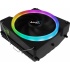 Disipador CPU Aerocool Cylon 3, 120mm, 600 - 1800RPM, Negro  1