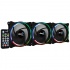 Ventilador Aerocool Eclipse 12 Pro RGB, 120mm, 1200RPM, Negro - 3 Piezas  2