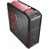 Gabinete Aerocool XPredator X1 Devil Red, Midi-Tower, ATX/micro-ATX, 2x USB 3.0, sin Fuente  1