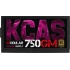 Fuente de Poder Aerocool KCAS-750GM Certificacion 80 PLUS Gold, 140mm, 750W  8