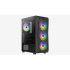 Gabinete AeroCool Falcon G V2 con Ventana ARGB, Midi-Tower, ATX/Micro ATX/Mini-ITX, USB 2.0/3.0, sin Fuente, Negro  4