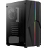 Gabinete Aerocool MECHA-G-BK-V2 con Ventana, Midi-Tower, ATX/micro ATX/Mini-ITX, USB 3.1, sin Fuente, Negro  1