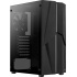 Gabinete Aerocool MECHA-G-BK-V2 con Ventana, Midi-Tower, ATX/micro ATX/Mini-ITX, USB 3.1, sin Fuente, Negro  7