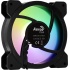 Ventilador Aerocool Mirage 12, 120mm, 1300RPM, ARGB, Negro   4