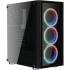 Gabinete Aerocool Quartz REVO RGB con Ventana, Midi-Tower, ATX/Micro ATX/Mini-ATX, USB 3.0, sin Fuente, Negro  1