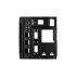 Gabinete Aerocool SPLIT-G-BK-V1, Midi-Tower, ATX/Micro-ATX/Mini-ITX, USB 2.0/3.0, sin Fuente, 1 Ventilador Instalado, Negro   9