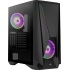 Gabinete Aerocool Visor con Ventana, Midi-Tower, ATX/micro ATX/Mini-ITX, USB 3.0, sin Fuente, 2 Ventiladores ARGB Instalados, Negro  1