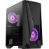 Gabinete Aerocool Visor con Ventana, Midi-Tower, ATX/micro ATX/Mini-ITX, USB 3.0, sin Fuente, 2 Ventiladores ARGB Instalados, Negro  2