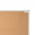 Alfra Tablero de Corcho White Star, 60x90cm, Marrón  1