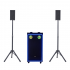 Alienpro Bafle Profesional Amplificado DJ PRO 1500, Bluetooth, Alámbrico/Inalámbrico, 1.500W RMS, USB, XLR, Negro