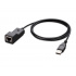 Allied Telesis Cable Adaptador USB A Macho - RJ-45 Hembra, 1.2 Metros, Negro