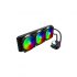Alseye M360-B Enfriamiento Líquido para CPU, 3x 120mm, hasta 2000RPM, Negro