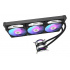 Alseye I360-B-SE AIO Enfriamiento Líquido para CPU, 3x 120mm, hasta 1800RPM, Negro - Imagen adicional 2