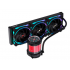 Alseye W360-V-B Enfriamiento Líquido para CPU, 3x 120mm, hasta 2400RPM, Negro