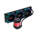 Alseye W360-V-B Enfriamiento Líquido para CPU, 3x 120mm, hasta 2400RPM, Negro