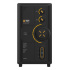 Gabinete Alseye RAMS 2.0, Midi-Tower, Micro-ATX/Mini-ITX, USB 3.0, sin Fuente, sin Ventiladores Instalados, Negro - Imagen adicional 1