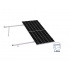Aluminext Juego de Montaje para Panel Solar NXT-SM10I-20-1135, Inclinación de 10° -  20°, 1135mm - 160 km/h, Hasta 10 Paneles