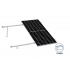 Aluminext Juego de Montaje para Panel Solar NXT-SM2I-20-1303, Inclinación de 10° - 20°, 1303mm - 160 km/h, Hasta 2 Paneles