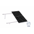 Aluminext Juego de Montaje para Panel Solar NXT-SM2I-30-1135, Inclinación de 15° - 30°, 1135mm - 160 km/h, Hasta 2 Paneles
