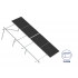 Aluminext Juego de Montaje para Panel Solar NXT-SM2X4-1303, Aluminio