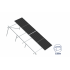 Aluminext Juego de Montaje para Panel Solar NXT-SM2X6-1303, Aluminio