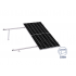 Aluminext Juego de Montaje para Panel Solar NXT-SM7I-20-1303, Inclinación de 10° - 20°, 1303mm - 160 km/h, Hasta 7 Paneles