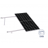 Aluminext Juego de Montaje para Panel Solar NXT-SM9I-20-1135, Inclinación de 10° - 20°, 1135mm - 160 km/h, Hasta 9 Paneles